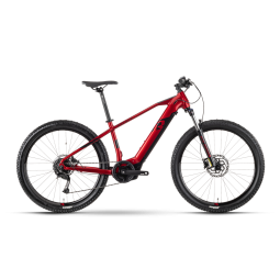 RAYMON HardRay E 4.0 Rouge – VTT Électrique Semi-Rigide Yamaha 500Wh