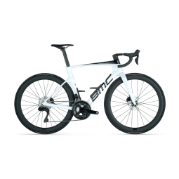 BMC Teammachine R 01 FIVE – Vélo Route Aéro Shimano Di2 Cool White / Black