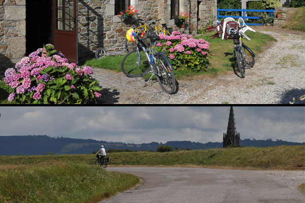 Le finistère en famille, à vélo